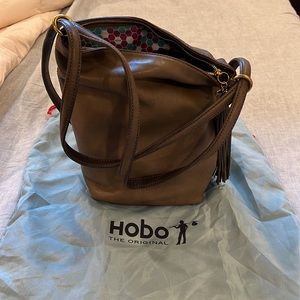 Hobo Leather Convertable Shoulder Bag Backpack